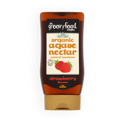 Organic Agave Nectar Strawberry Flavour