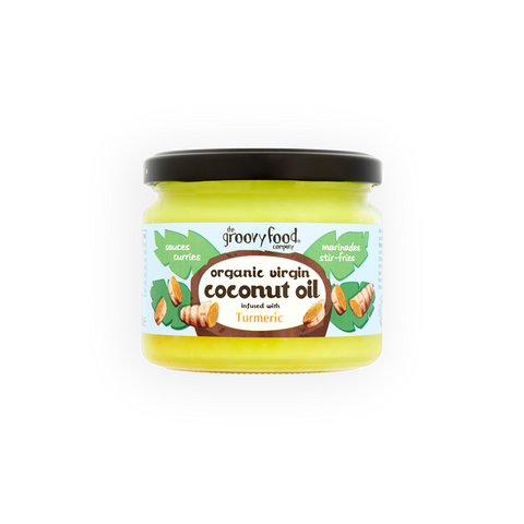 Organic Virgin Coconut Oil infused with Turmeric 283ml